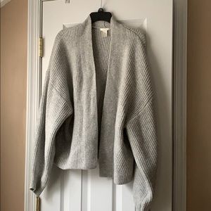 Oversized H&M cardigan sweater